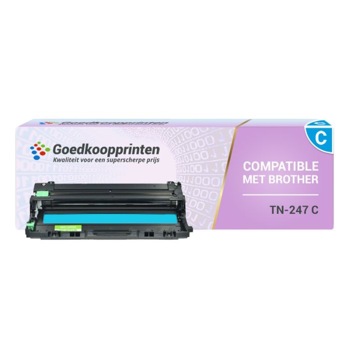 Kompatible zu Brother TN-247 Toner-Kartusche Cyan (TN243) main product photo