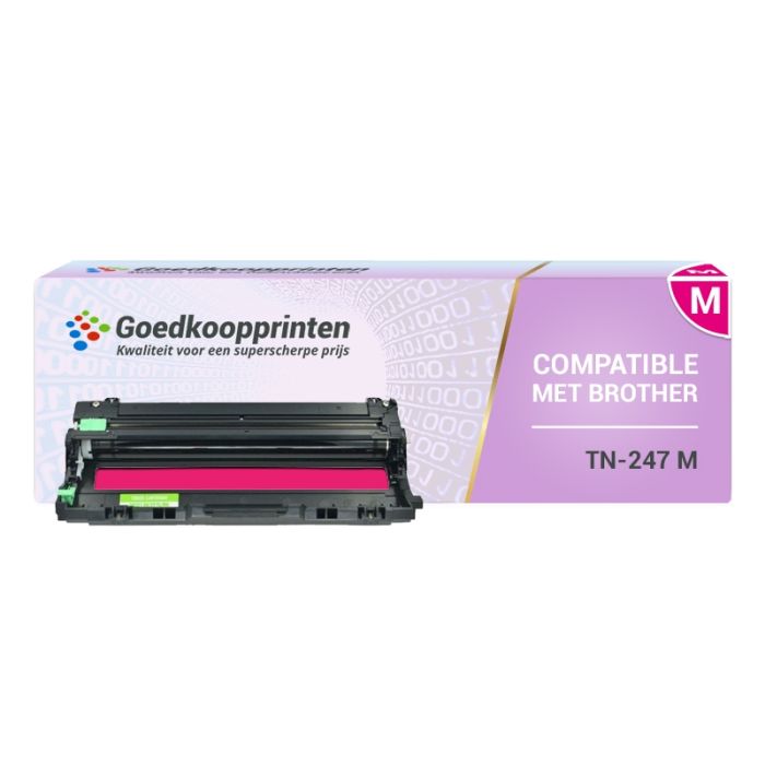 Kompatible zu BrotherTN-247 Toner-Kartusche Magenta (TN243) main product photo