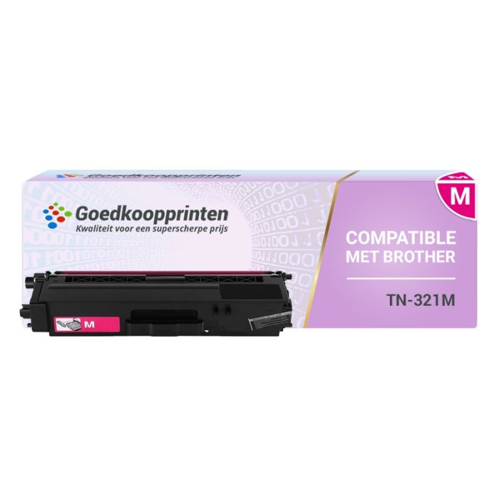 Kompatible Druckerpatrone zu Brother TN321M Toner magenta (3.500 Drucke) main product photo