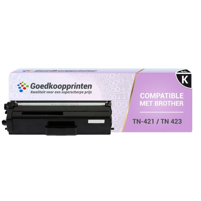 Kompatible zu Brother TN-423BK Toner-Kartusche Schwarz (6.500 Ausdrucke) main product photo