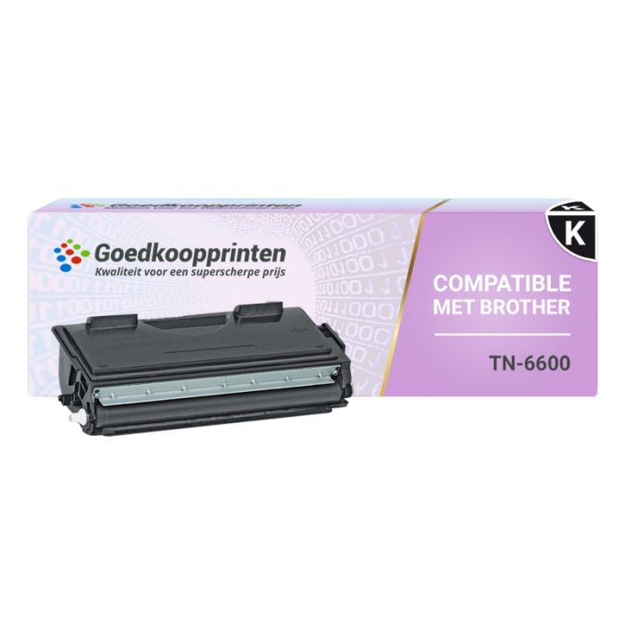 Brother TN-6600 Toner Schwarz (6.000 Drucke) - Hausmarke main product photo
