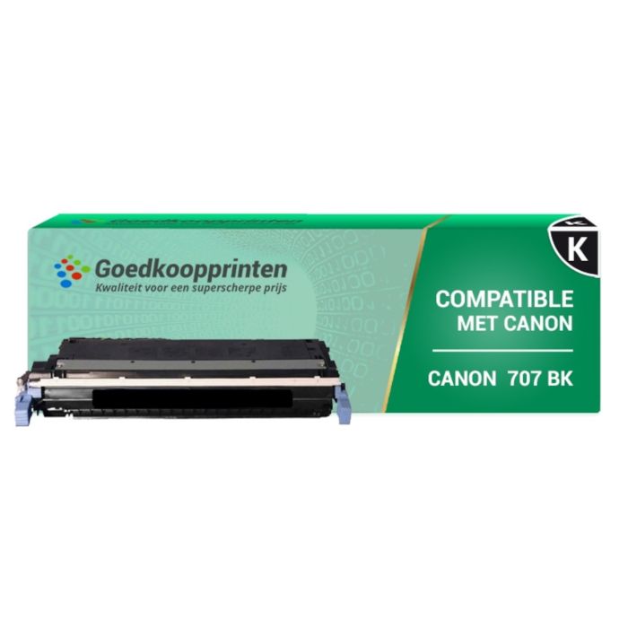 Canon 707BK Tonerkartusche Schwarz (2.500 Drucke) - Hausmarke main product photo