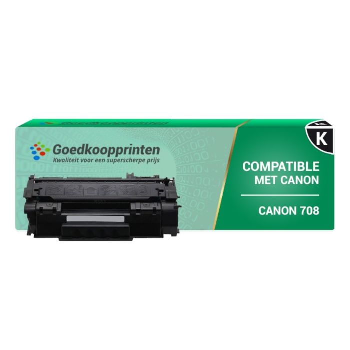 Kompatible zu Canon 708 Toner-Kartusche Schwarz (3.000 Ausdrucke) main product photo