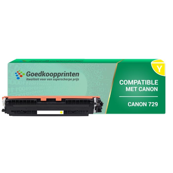 Kompatible zu Canon 729Y Toner Gelb (1.000 Ausdrucke) main product photo