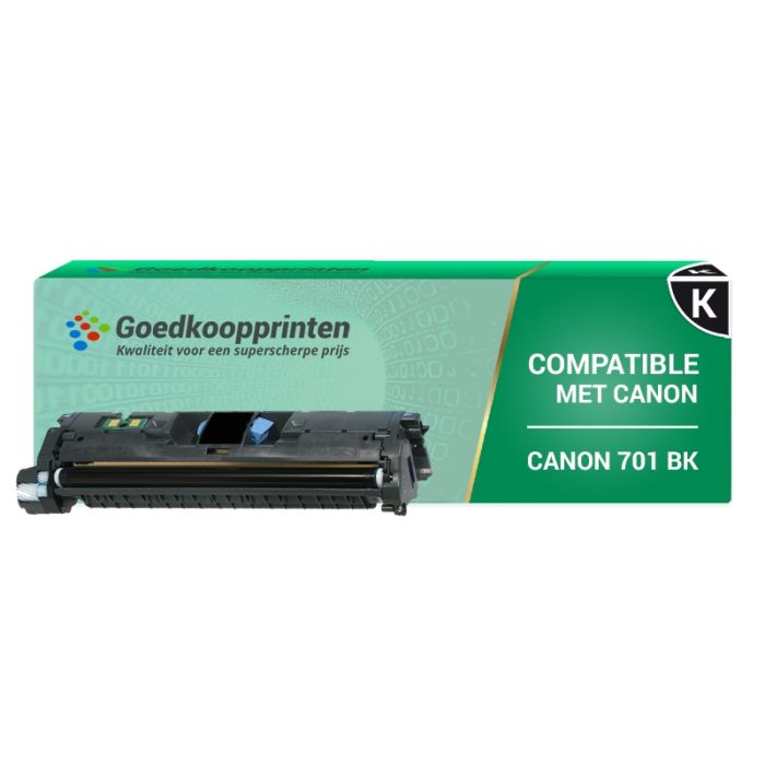 Kompatible Druckerpatrone zu Canon 701BK Toner Schwarz - (5.750 Drucke) main product photo
