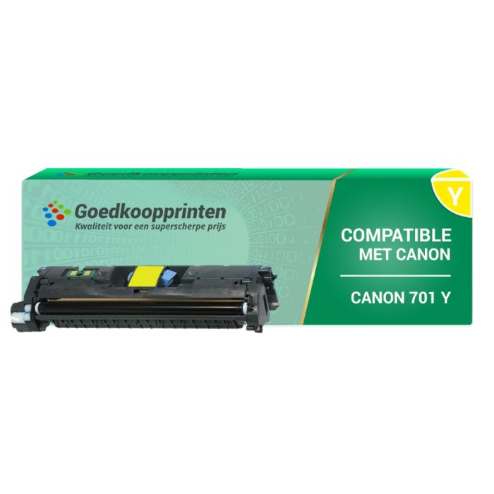 Kompatible Druckerpatrone zu Canon 701Y Toner Gelb (4.500 Drucke) main product photo