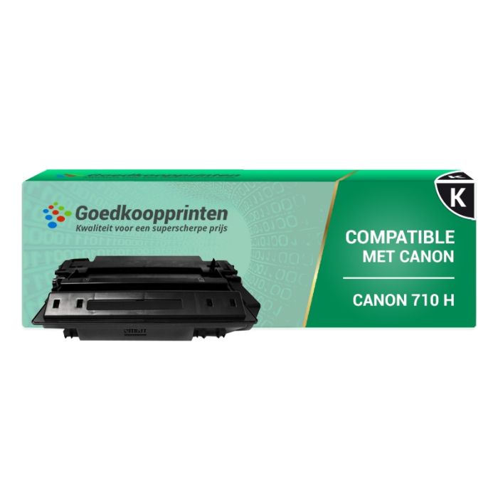 Kompatible zu Canon 710 H Toner-Kartusche Schwarz (12.000 Drucke) main product photo
