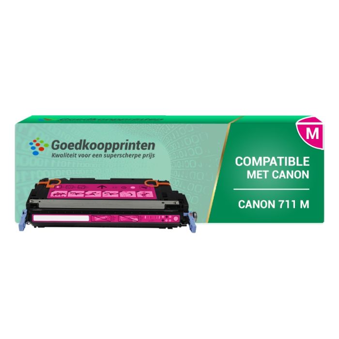 Canon 711M Tonerkartusche Magenta (6.000 Drucke) - Hausmarke main product photo