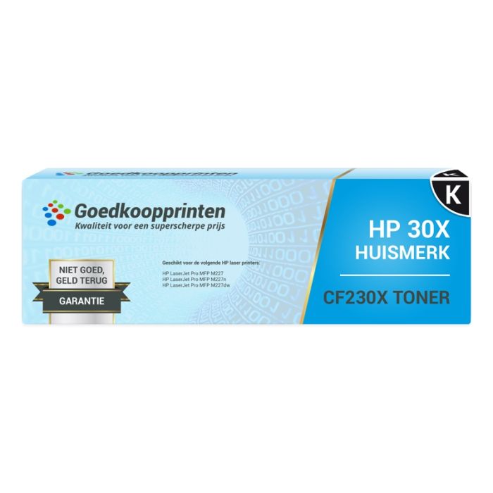 Kompatible zu HP 30X Toner / HP CF230X Toner-Kartusche Schwarz - 3.500 Ausdrucke main product photo