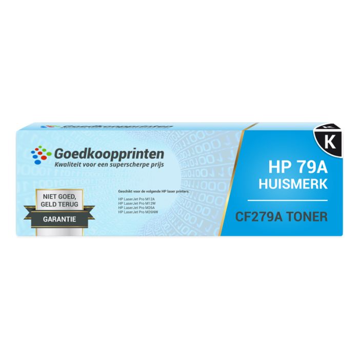 Kompatible zu HP 79A Toner / HP CF279A Toner-Kartusche Schwarz - 1.000 Ausdrucke main product photo