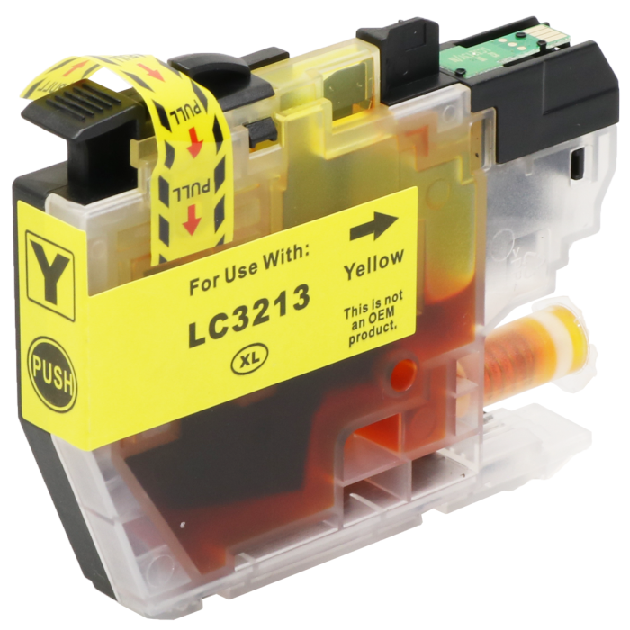 Kompatible Druckerpatrone zu Brother LC-3213Y Gelb XL main product photo
