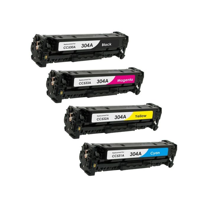 Kompatible für HP 304A Toner-Kartuschen - Multipack main product photo