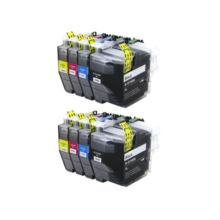 Kompatibles Set 2x4 Druckerpatrone für Brother LC-3219XL main product photo