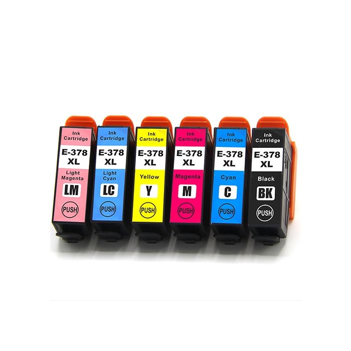 Kompatible Druckerpatrone für Epson 378XL Multipack (6 Stück) main product photo