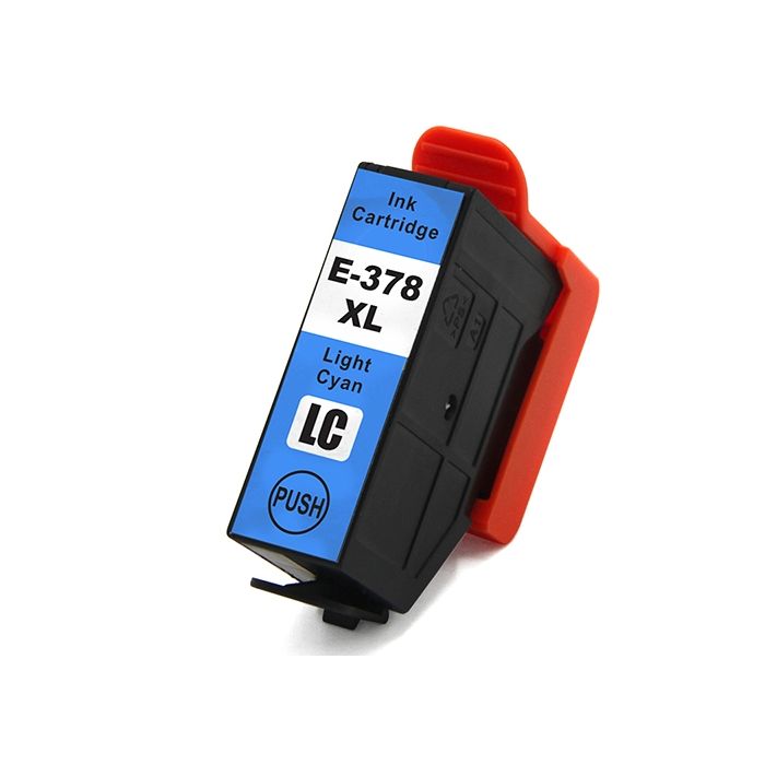 Kompatible Druckerpatrone zu Epson T3785 Hell-Cyan (378XL) main product photo