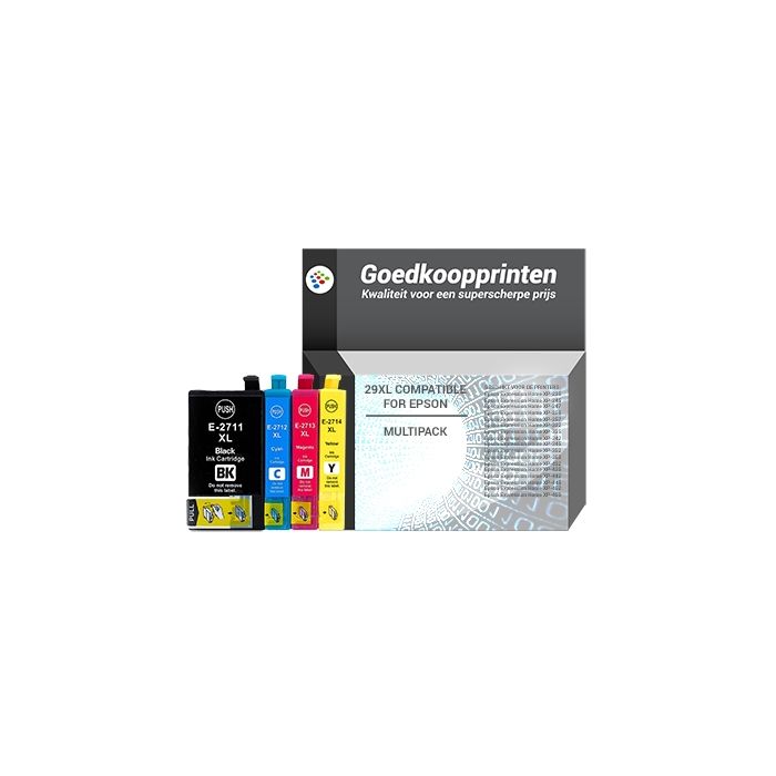 Epson 27XL / T2715 Tintenpatronen-Set (4 stk-Multipack) - Hausmarke main product photo