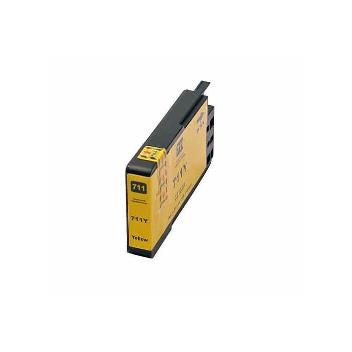 Kompatible zu HP 711 Tintepatrone Gelb main product photo