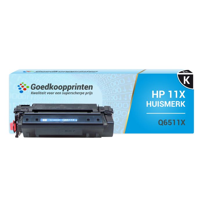 Kompatible zu HP 11X Toner-Kartusche Schwarz (Q6511X) 12.000 Ausdrucke main product photo