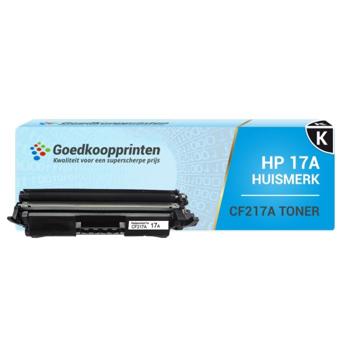 Kompatible Druckerpatrone zu HP 17A Toner / HP CF217A Toner Schwarz - 1.600 Ausdrucke main product photo