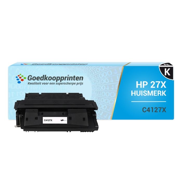 Hausmarke für HP 27X Toner Schwarz (C4127X Toner) - 10.000 Drucke main product photo
