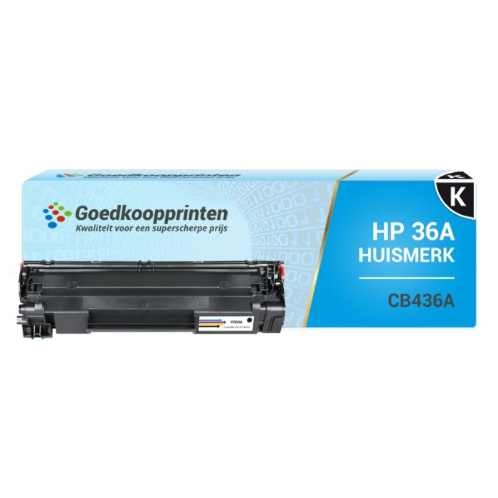Kompatible zu HP 36A Toner / HP CB436A Toner schwarz - 2.100 Ausdrucke main product photo