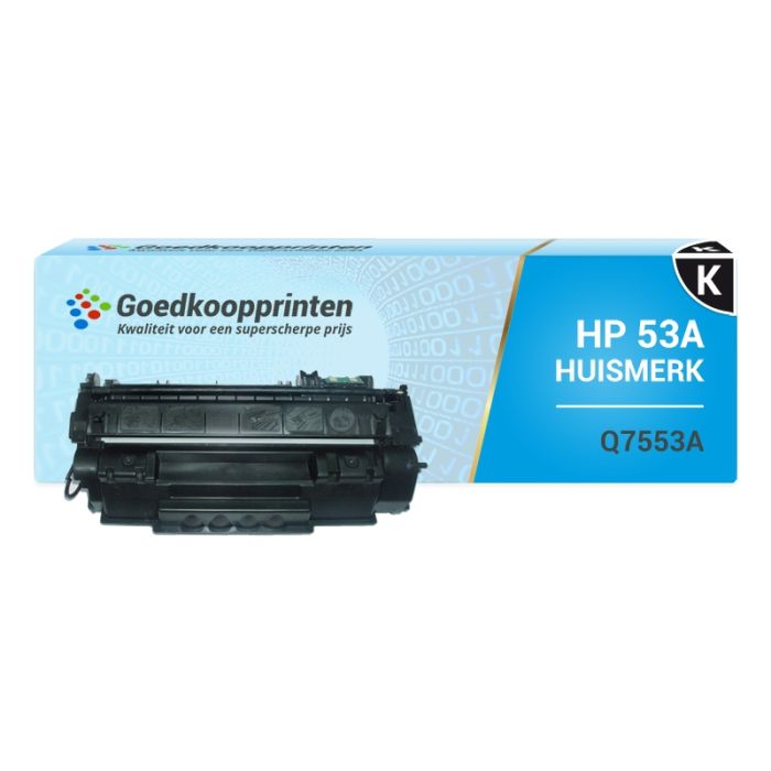 Kompatible zu HP 53A Toner / HP Q7553A Toner-Kartusche Schwarz (3000 Ausdrucke) main product photo