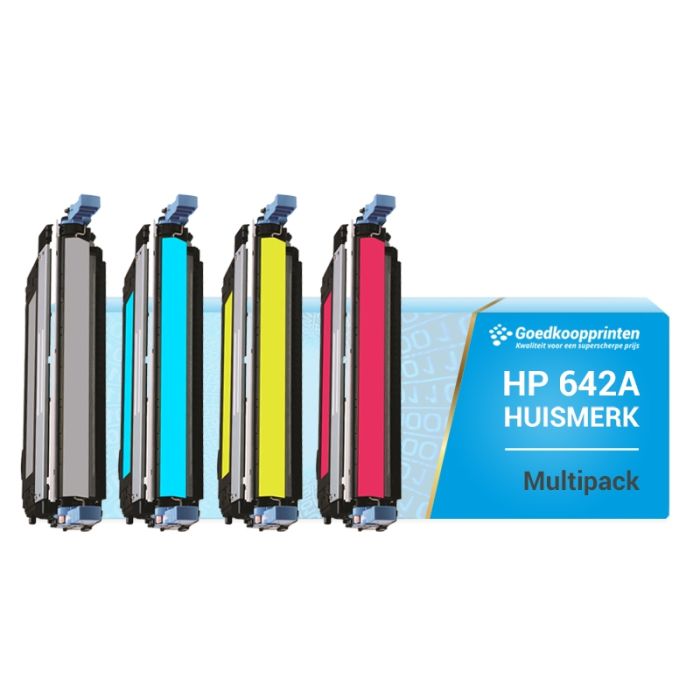Kompatible Druckerpatrone für HP 642A Toner Multipack main product photo