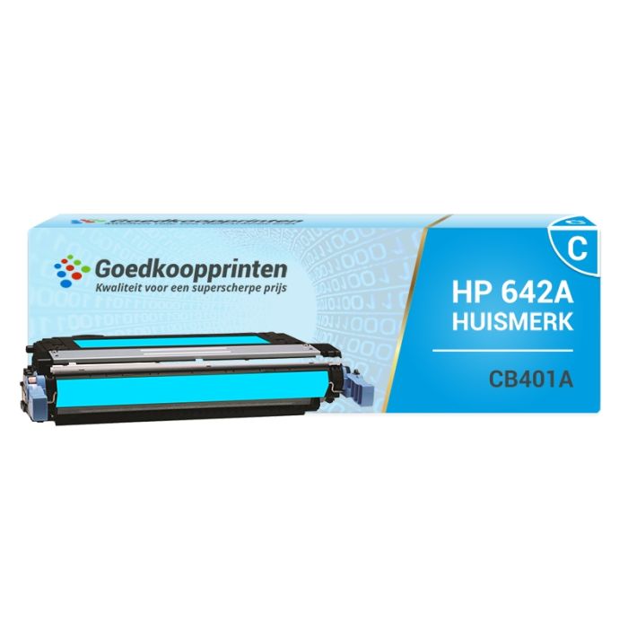 Kompatible Druckerpatrone zu HP CB401A Toner Cyan (7.500 Drucke) main product photo