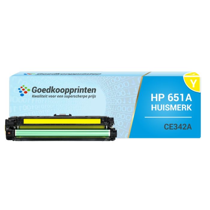 Hausmarke für HP CE342A Tonerkartusche Gelb (16.000 Drucke) main product photo