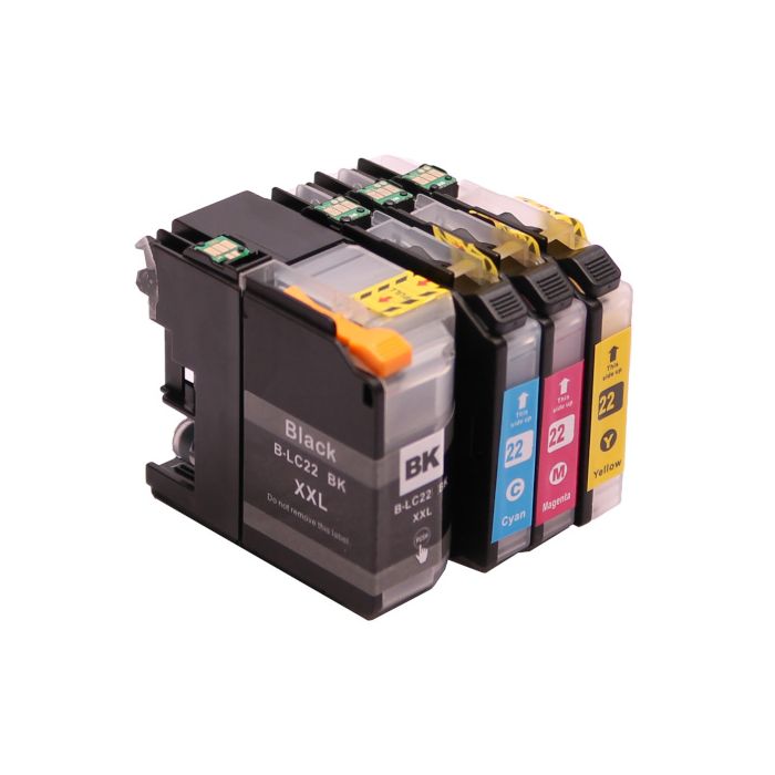 Kompatible Druckerpatrone für Brother LC-22U Multipack (4 Stück) main product photo