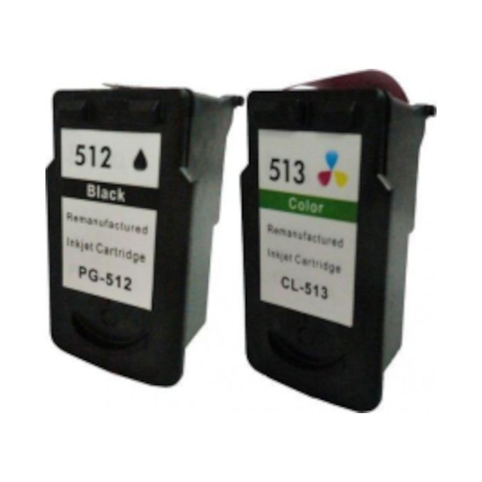 Kompatible Druckerpatrone für Canon PG-512 / CL-513 schwarz und mehrere Farbe main product photo
