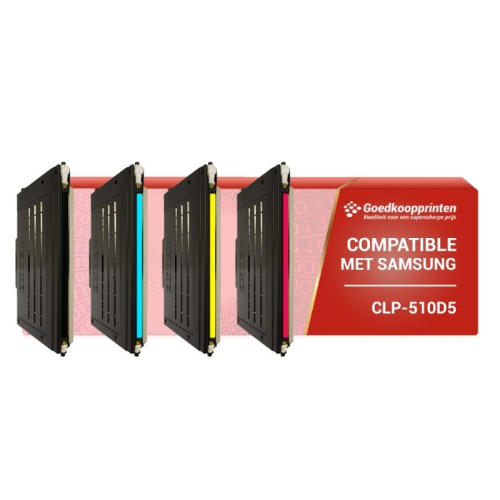 Samsung CLP 510 Toner Multipack (4-Pack) - Hausmarke main product photo