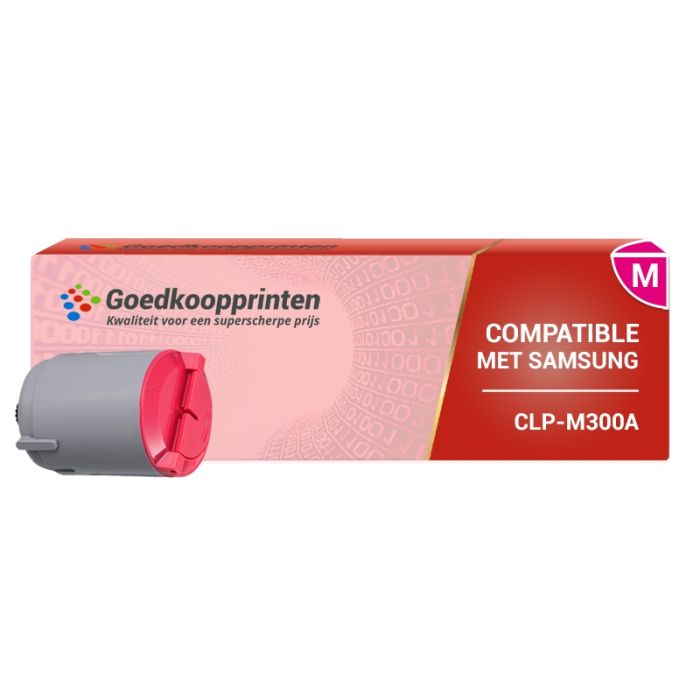 Kompatible zu Samsung CLP-M300A Toner-Kartusche Magenta (1.000 Ausdrucke) main product photo