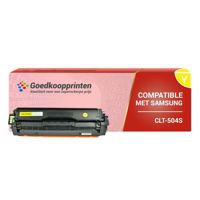 Kompatible zu Samsung CLT-Y504S Toner Gelb (2.000 Ausdrucke) main product photo