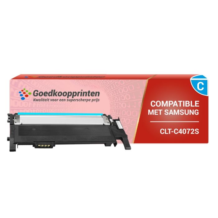 Kompatible zu Samsung CLT-C4072S Toner-Kartusche Cyan (1.500 Ausdrucke) main product photo