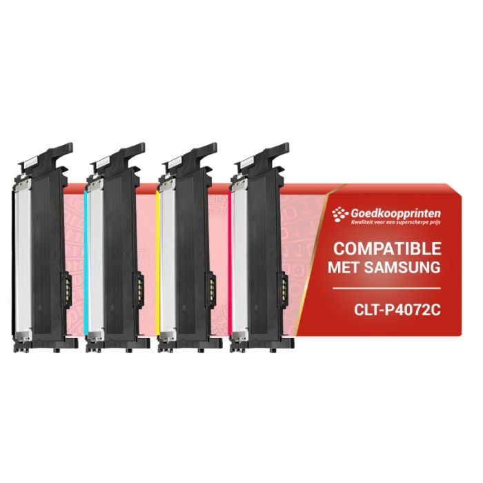 Kompatibles Set für Samsung CLT-P4072C Toner-Kartuschen Multipack CLP-320 / CLP-325 main product photo