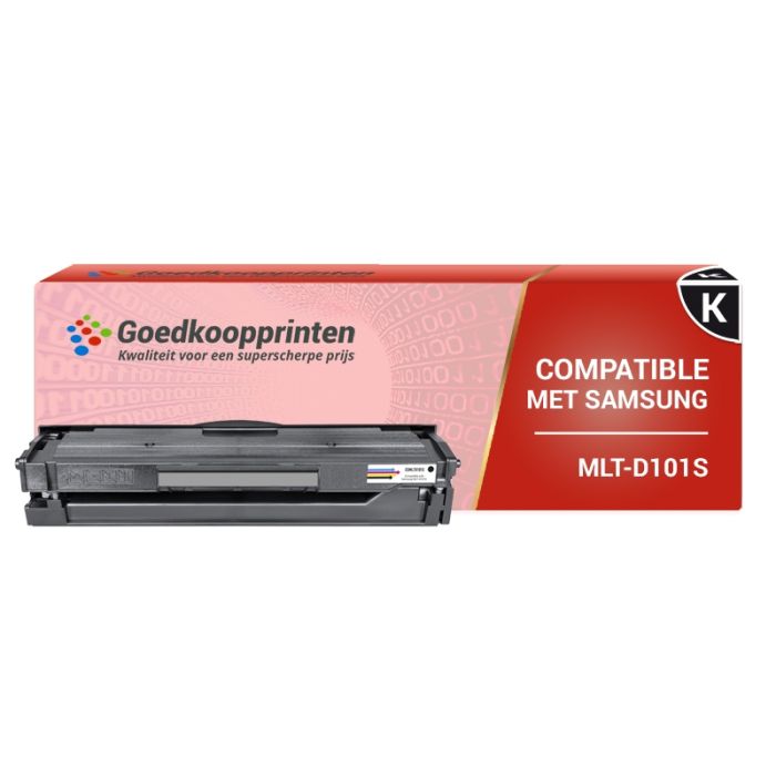 Kompatible zu Samsung MLT-D101S Toner-Kartusche Schwarz (1650 Ausdrucke) main product photo