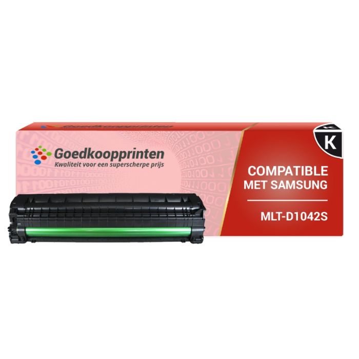 Kompatible zu Samsung MLT-D1042S Toner-Kartusche Schwarz (1.500 Ausdrucke) main product photo