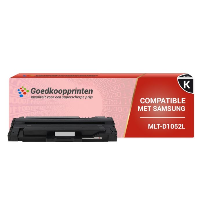 Kompatible zu Samsung MLT-D1052L Toner-Kartusche Schwarz (2.500 Ausdrucke) main product photo