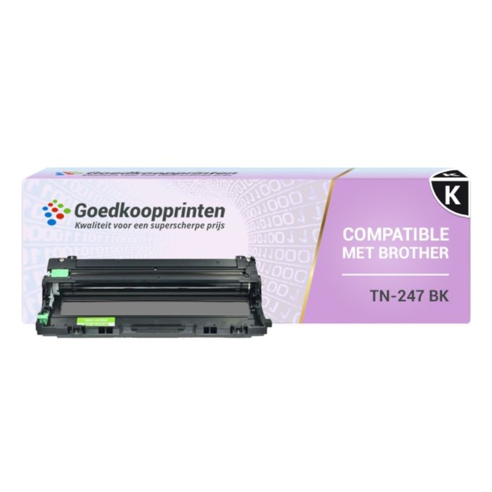Kompatibel mit Brother TN-247 Toner Schwarz - 3.000 Seiten main product photo