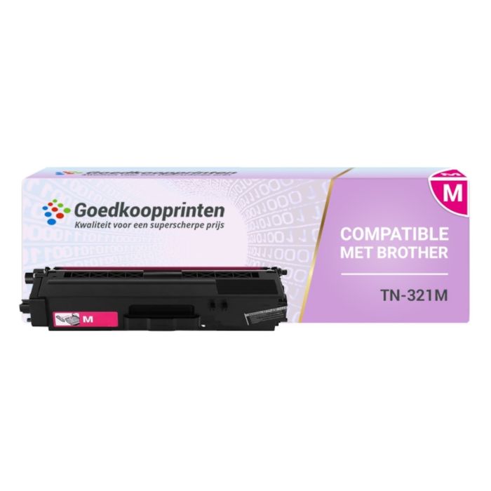 Kompatible Druckerpatrone zu Brother TN321M Toner magenta (3.500 Drucke) main product photo