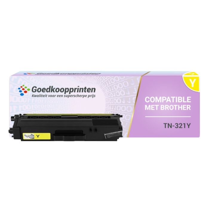 Kompatible Druckerpatrone zu Brother TN321Y Toner Gelb (3.500 Drucke) main product photo