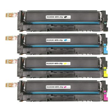 Kompatible mit HP 219X Toner-Kartusche Multipack (MIT CHIP) hohe Kapazität