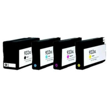 Kompatibles Set Druckerpatone für HP 932XL Tinte / HP 933XL (4 Stück)