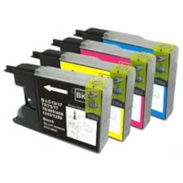 Kompatibles Set Druckerpatronen für Brother LC-1280 Multipack 4 Stück