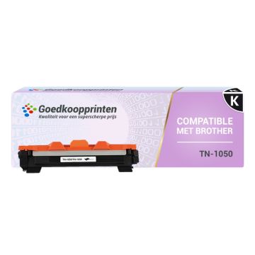 Kompatible zu Brother TN-1050 Toner Schwarz (1.000 Ausdrucke)
