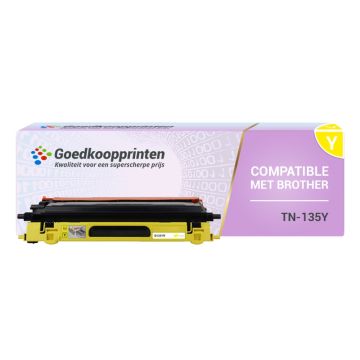 Brother TN-135Y Toner Gelb (4.000 Drucke) - Hausmarke