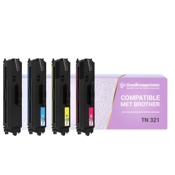 Kompatibles Set Brother TN-321 Toner-Kartusche