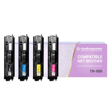 Kompatibles Set 4 x Toner für Brother TN-900
