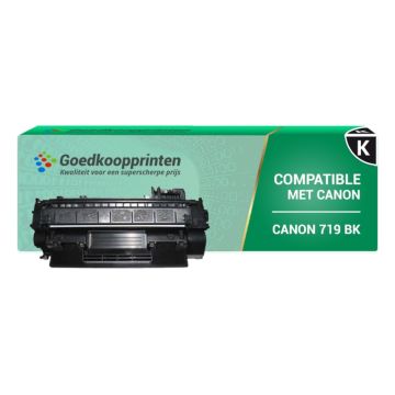 Kompatibel mit Canon 719 BK Toner Schwarz - 2.750 Seiten
